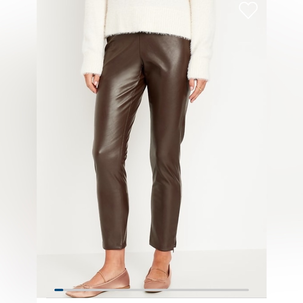 NEW Old navy faux leather pant